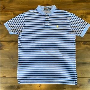 Men’s Large Polo Ralph Lauren striped polo shirt